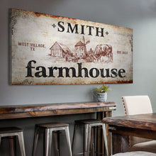 Load image into Gallery viewer, Family Farmhouse Sign II