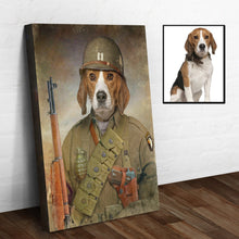 Load image into Gallery viewer, Pet Beagle Military Dog Sign