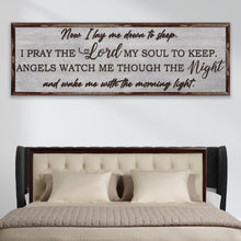 Load image into Gallery viewer, Now I Lay Me Down To Sleep Sign