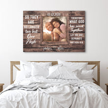 Load image into Gallery viewer, Matthew 19:6 - What God Has Joined Together Let No One Separate Sign II