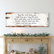 Load image into Gallery viewer, Numbers 6:24-26 - May The Lord Bless You Sign