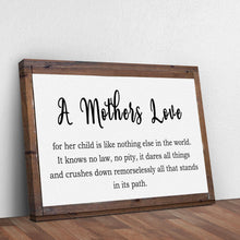 Load image into Gallery viewer, A Mother's Love For Her Child Sign
