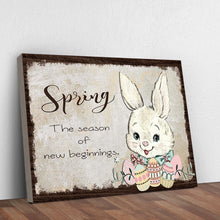 Load image into Gallery viewer, Easter Bunny Spring Sign