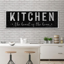 Load image into Gallery viewer, Kitchen Is The Heart Of The Home Sign III