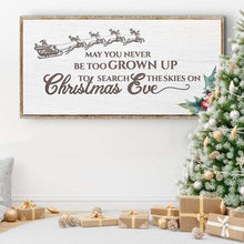 Load image into Gallery viewer, Christmas Eve Farmhouse Sign