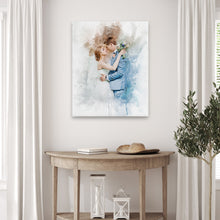 Load image into Gallery viewer, Wedding Watercolor Portrait Sign