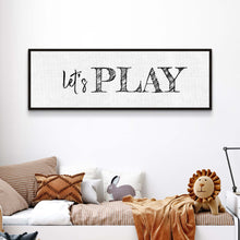 Load image into Gallery viewer, Let's Play Sign
