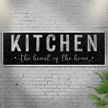 Load image into Gallery viewer, Kitchen Is The Heart Of The Home Sign III
