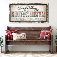 Load image into Gallery viewer, Merry Christmas Sign