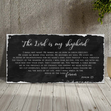 Load image into Gallery viewer, Psalm 23 - The Lord Is My Shepherd Sign IV