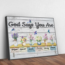Load image into Gallery viewer, God Says You Are Sign IV