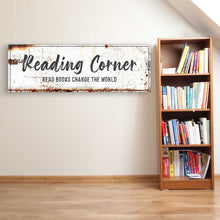 Load image into Gallery viewer, Reading Corner Sign