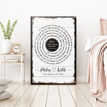 Load image into Gallery viewer, Song Lyrics Sign