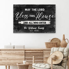 Load image into Gallery viewer, May The Lord Bless This House And All Who Enter Sign