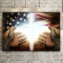 Load image into Gallery viewer, American Faith Canvas Wall Art