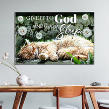 Load image into Gallery viewer, Give It To God And Go To Sleep Sign IV