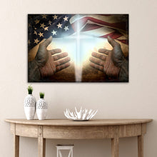Load image into Gallery viewer, American Faith Canvas Wall Art