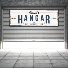 Load image into Gallery viewer, Hangar Sign