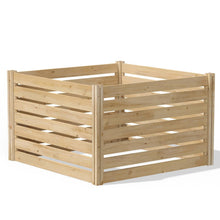 Load image into Gallery viewer, 308 Gallon Cedar Wood Compost Bin Outdoor Garden 41 Cubic Feet - Made in USA