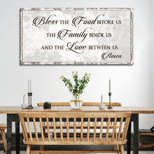 Load image into Gallery viewer, Bless Our Food, Family, And Love Sign