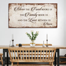 Load image into Gallery viewer, Bless Our Food, Family, And Love Sign
