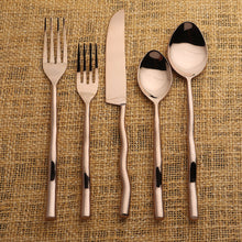Load image into Gallery viewer, Tedpole PVD Flatware, 5-Pc. Place Setting