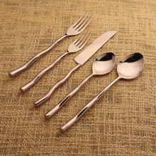 Load image into Gallery viewer, Tedpole PVD Flatware, 5-Pc. Place Setting