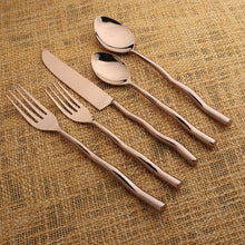 Load image into Gallery viewer, Tedpole PVD Flatware, 5-Pc. Place Setting