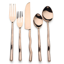 Load image into Gallery viewer, Tedpole PVD Flatware, 5-Pc. Place Setting