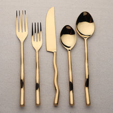 Load image into Gallery viewer, Tedpole PVD Flatware, 5-Pc. Place Setting