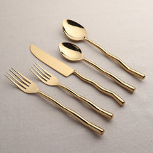 Load image into Gallery viewer, Tedpole PVD Flatware, 5-Pc. Place Setting