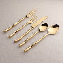 Load image into Gallery viewer, Tedpole PVD Flatware, 5-Pc. Place Setting