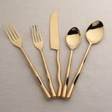 Load image into Gallery viewer, Tedpole PVD Flatware, 5-Pc. Place Setting