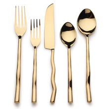 Load image into Gallery viewer, Tedpole PVD Flatware, 5-Pc. Place Setting