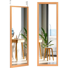 Load image into Gallery viewer, Gold Full Length Bedroom Mirror with Over the Door or Wall Mounted Design