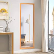Load image into Gallery viewer, Gold Full Length Bedroom Mirror with Over the Door or Wall Mounted Design