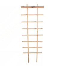 Load image into Gallery viewer, Folding 72-inch Outdoor Red Cedar Wood Garden Trellis - Made in the USA