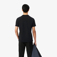 Load image into Gallery viewer, Lacoste Branded Pique Tee - Black