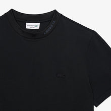 Load image into Gallery viewer, Lacoste Branded Pique Tee - Black