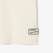 Load image into Gallery viewer, Lacoste Made in France Stripe Neck Tee - Cream
