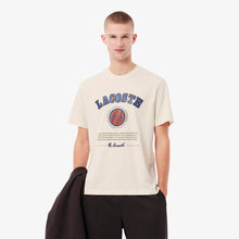 Load image into Gallery viewer, Lacoste Print Cotton Tee - Cream