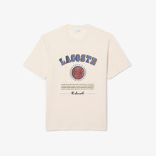 Load image into Gallery viewer, Lacoste Print Cotton Tee - Cream