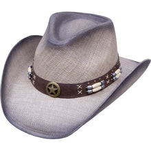 Load image into Gallery viewer, Deadwood Trading Hankshaw - Toyo Straw Cowboy Hat