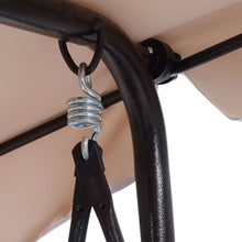 Load image into Gallery viewer, Outdoor 3-Person Canopy Swing for Porch Patio or Deck