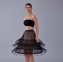 Load image into Gallery viewer, Black Petticoat Skirt