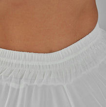 Load image into Gallery viewer, Hoop Skirt ,Wedding Dress Underskirt, White Petticoat Skirt