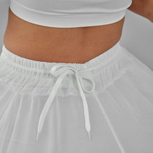 Load image into Gallery viewer, Hoop Skirt ,Wedding Dress Underskirt, White Petticoat Skirt