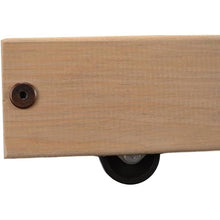 Load image into Gallery viewer, Twin size Solid Wood Roll-Out Trundle Bed Frame - Made in USA