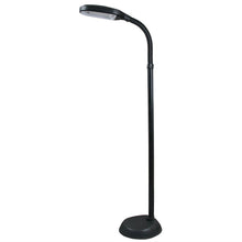 Load image into Gallery viewer, Black 5-Feet 1300 Lumens Sunlight Floor Lamp with 27-Watt Bulb