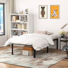 Load image into Gallery viewer, Twin 18-inch Rounded Edge Corners Metal Bed Frame with Under-bed Storage Space